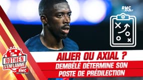 "J'ai mes répères à droite mais...", Dembélé fixe son vrai poste de prédilection