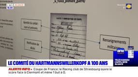 Haut-Rhin: le comité du Hartmannswillerkopf fête ses 100 ans