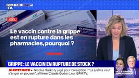 Pourquoi le vaccin contre la grippe est en rupture de stock dans les pharmacies ? - BFMTV répond à vos questions