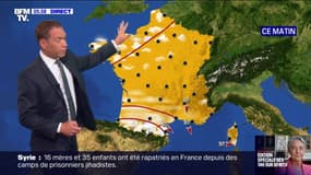 Du beau temps sur l'Hexagone et quelques orages sur les Pyrénées prévus ce mercredi