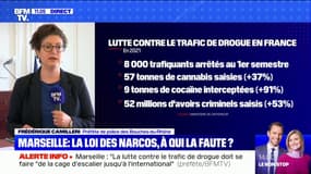 Frédérique Camilleri, préfète de police des Bouches-du-Rhône: "800 trafiquants ont été interpellés à Marseille depuis le début de l'année"