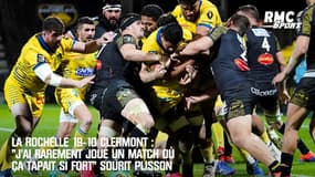 La Rochelle 19-10 Clermont : "J'ai rarement joué un match où ça tapait si fort" s'amuse Plisson