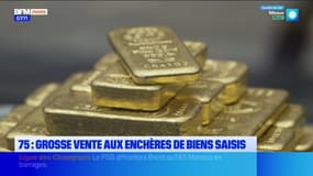 Paris: une vente aux enchères de biens de luxe saisis