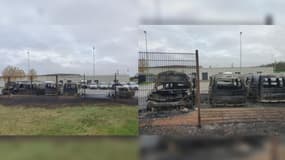 Cinq véhicules de l'administration pénitentiaire de Saint-Quentin-Fallavier (Isère) ont été incendiés, dans la nuit du lundi 13 au mardi 14 novembre