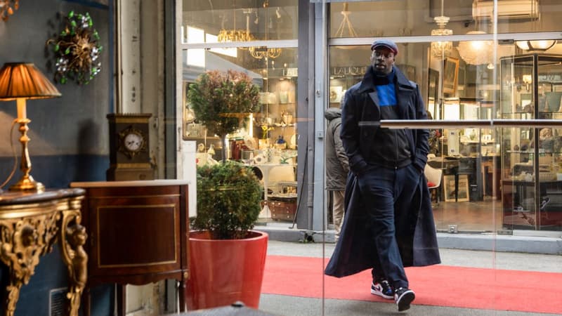 Omar Sy dans la série Arsène Lupin