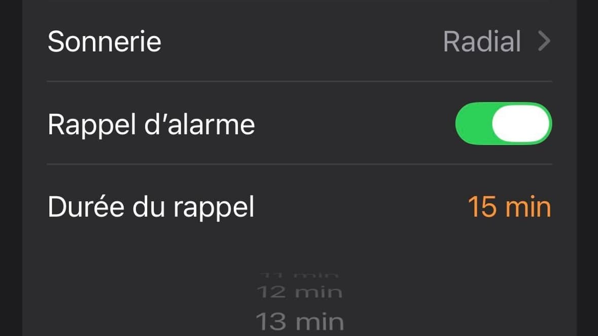 La nouvelle fonction snooze des réveils sur iOS 26