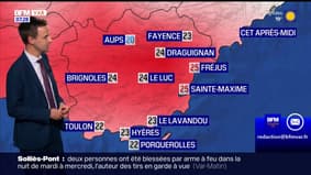 Météo Var: du soleil particulièrement intense ce jeudi dans le Var, il fera 25°C à Fréjus et 22°C à Toulon