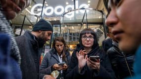 500 employés travaillant au siège européen de Google à Dublin ont observé jeudi 1er novembre un arrêt de travail symbolique pour dénoncer la gestion du groupe en matière de harcèlement sexuel