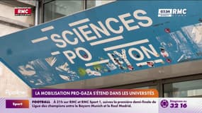 La mobilisation pro-Gaza s'étend dans les universités