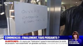 Reconfinement: dans les commerces, la colère ne faiblit pas