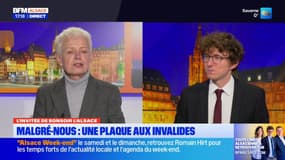 "Malgré-nous": une plaque aux Invalides et le souhait d'un enseignement généralisé