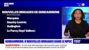 Huit nouvelles brigades de gendarmerie dans le Nord-Pas-de-Calais