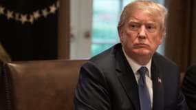 Donald Trump à la Maison Blanche le 9 avril 2018