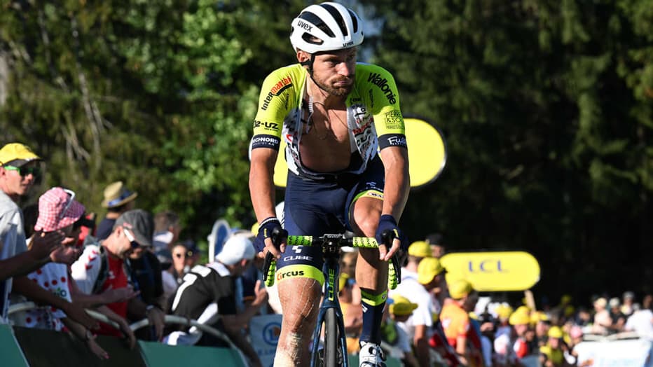Adrien Petit lors du Tour de France 2023 Adrien Petit lors du Tour de France 2023