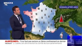 La météo pour ce mardi 12 janvier 2021