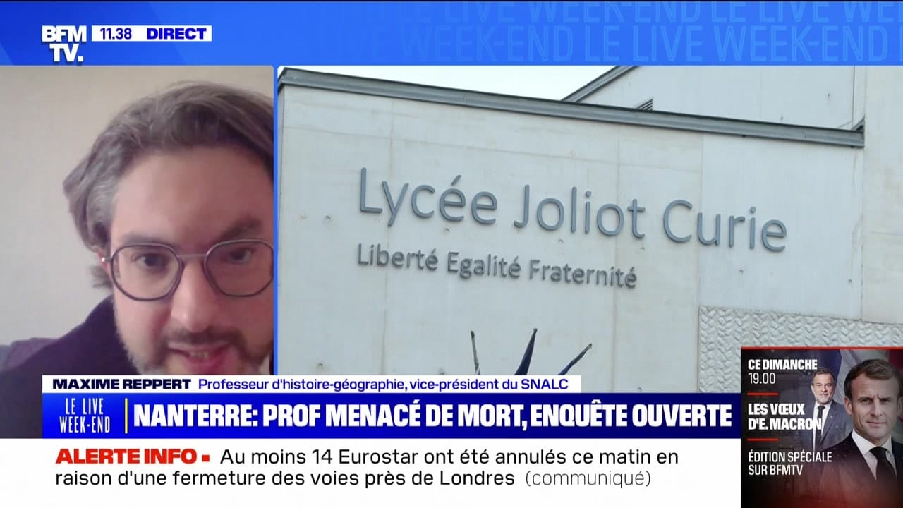 Prof menacé de mort, une situation qui se répète ? - 30/12