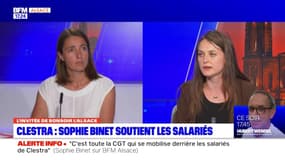 Bas-Rhin: Sophie Binet promet de "porter le dossier Clestra" auprès d'Emmanuel Macron