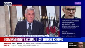 Crise politique: "Au sommet de l'État, on a quelqu'un qui n'a jamais pris la mesure de sa fonction", déclare Henri Guaino, ancien conseiller de Nicolas Sarkozy