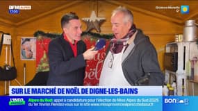 Alpes-de-Haute-Provence: sur le marché de Noël de Digne-les-Bains
