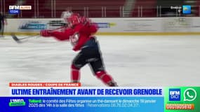 Hockey: l’ultime entraînement des Diables Rouges avant de recevoir Grenoble
