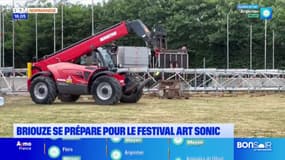 Briouze se prépare pour le festival Art Sonic