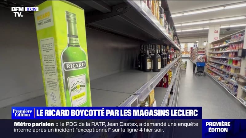 Le Ricard boycotté par les magasins Leclerc