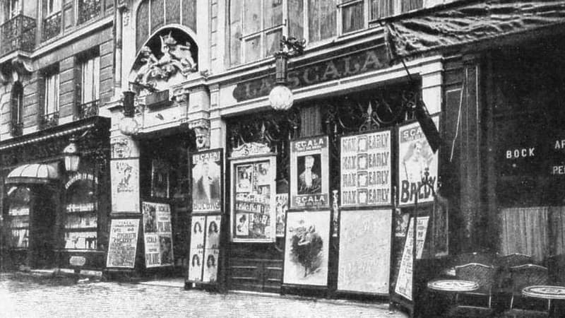 A la fin du 19e et au début du 20e la Scala de Paris était un haut-lieu du music-hall.