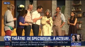 Théâtre: de spectateur ... à acteur !