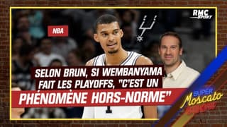 NBA : Selon Brun, si Wembanyama fait les Playoffs, "c'est un phénomène hors-norme"