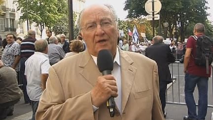 Le président du CRIF, Roger Cukierman, le 31 juillet 2014.