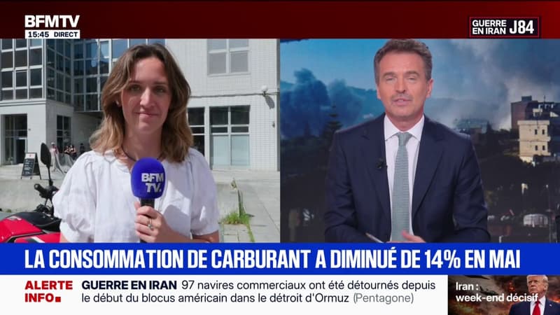 Hausse des prix des carburants: "Je paye 30 euros de plus par mois", déclare Jessica, salariée dans une auto-école