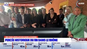 Législatives: le RN fait une percée historique dans le Rhône au premier tour