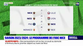 Ligue 1: le calendrier de l'OGC Nice est connu pour la prochaine saison