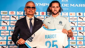 Fabrizio Ravanelli et Adrien Rabiot le 18 septembre 2024