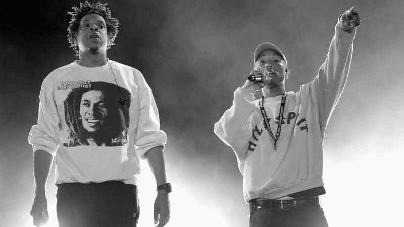 Jay-Z et Pharrell Williams en 2019