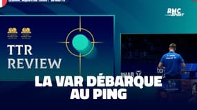 La VAR débarque au ping, 30° max d'angle sur le service