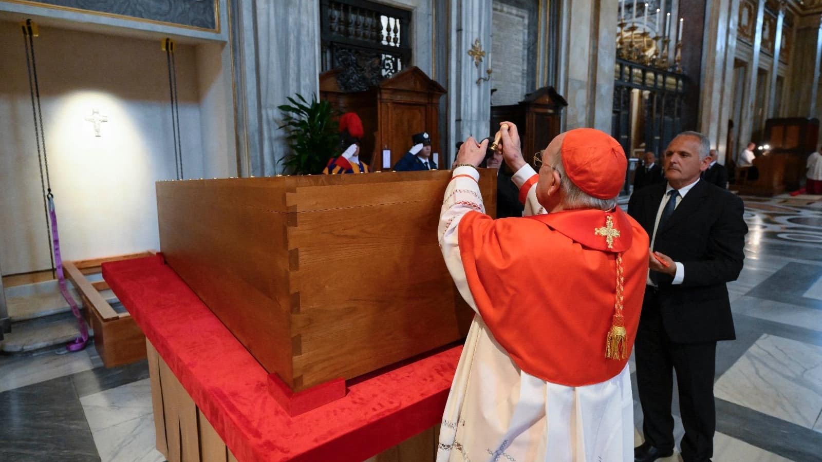 L'inhumation du pape François à Rome, le 26 avril 2025
