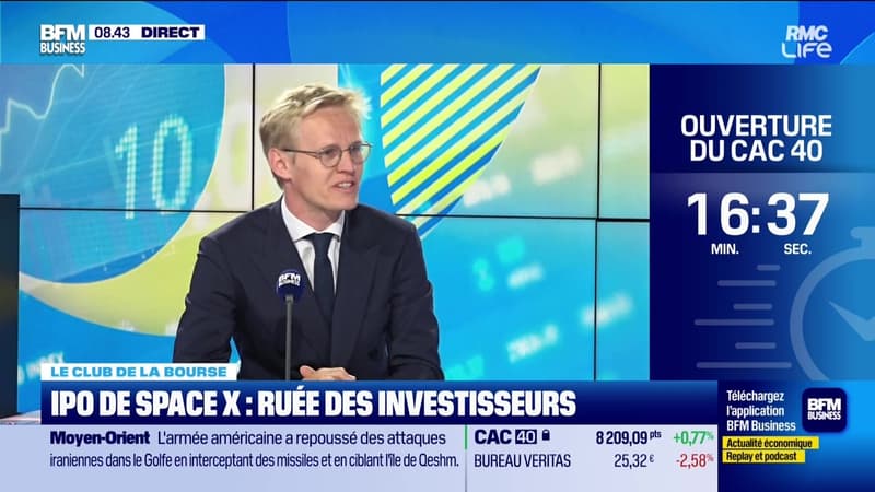 Le club de la Bourse : IPO de Space X, ruée des investisseurs - 03/06