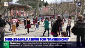 Digne-les-Bains : Flashmob pour "danser encore"