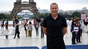 Chris Hoy aux Jeux olympiques de Paris 2024.