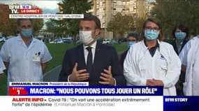 Emmanuel Macron: "Nous aurons en milieu de semaine prochaine une vision plus claire de l'impact des mesures"