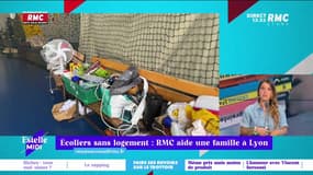 RMC s’engage avec vous : Écoliers sans logement, RMC aide une famille à Lyon - 05/09
