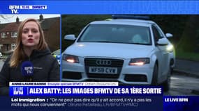 Alex Batty: les images de sa première sortie depuis son retour au Royaume-Uni