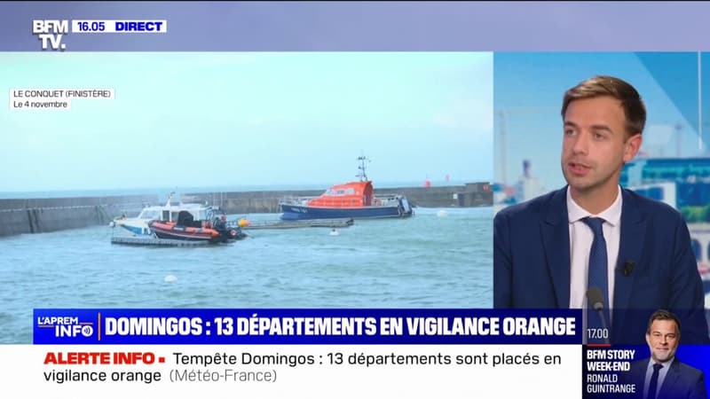 Tempête Domingos: deux nouveaux départements placés en vigilance orange par Météo-France