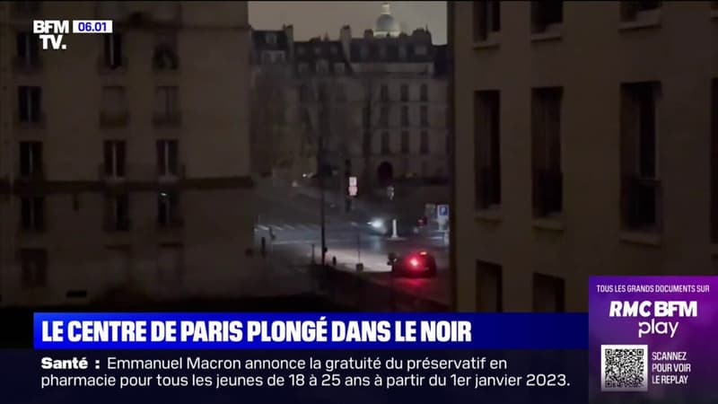 Paris: une coupure de courant a privé 125.000 foyers d'électricité ce jeudi soir