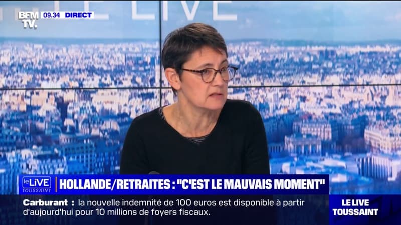 Retraites: Nathalie Arthaud dénonce une réforme « brutale » et « injustifiable »