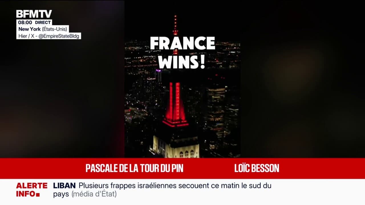 2026 Dünya Kupası: Fransa'nın Senegal Zaferi Sonrası Empire State Binası Fransız Renkleriyle Aydınlandı