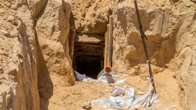 Image d'illustration d'un tunnel à la frontière entre Israël et Gaza