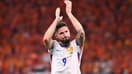 Olivier Giroud lors du match de l'Euro 2024 France-Allemagne le 21 juin 2024