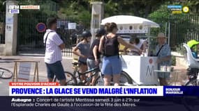 Provence: la glace se vend toujours malgré l'inflation